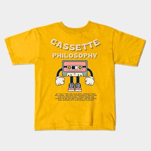 Cassette Philosophy Kids T-Shirt